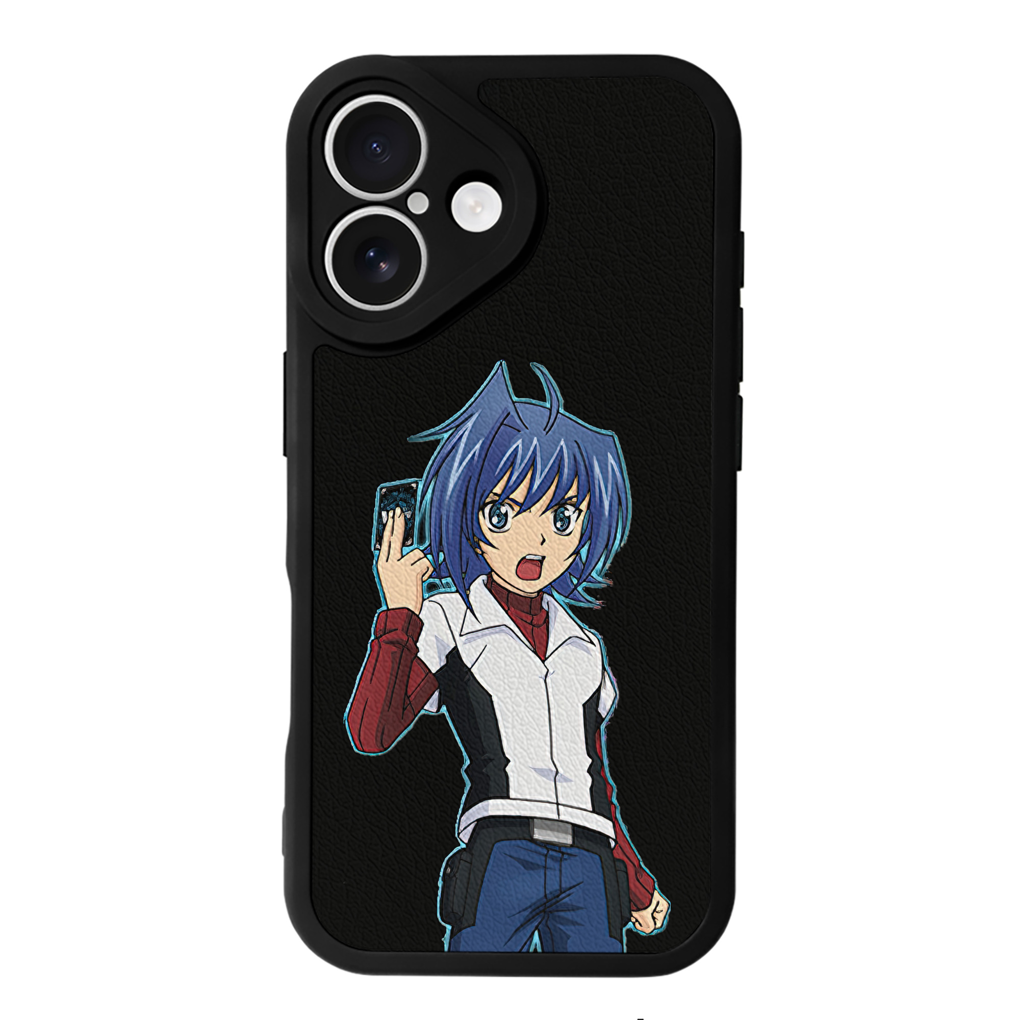 遊☆戯☆王 Yu-Gi-Oh! 【iPhone 16シリーズ対応】シリコンスマホケース（レザー調） 材質：シリコン